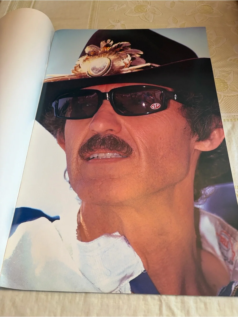 1992 Richard Petty Poster Collection Book with 12-11”x17” Colored Posters.